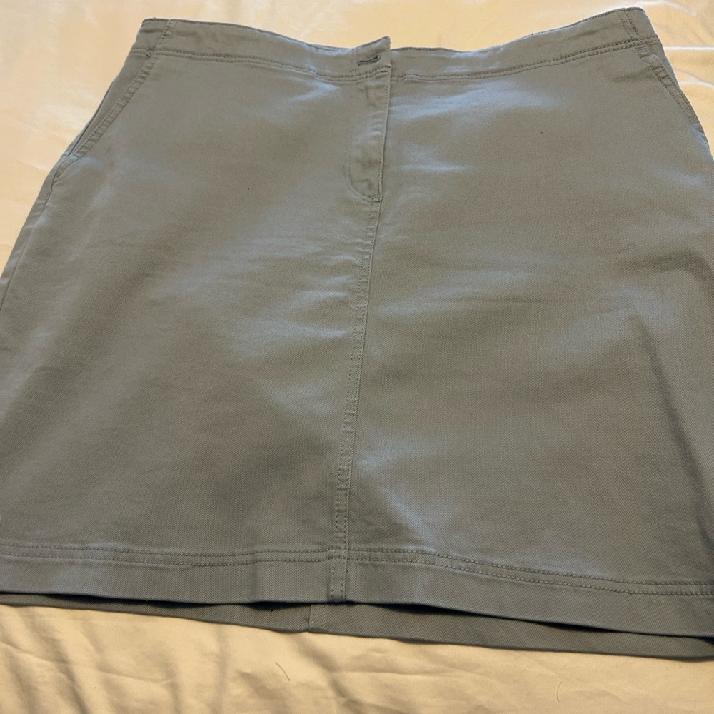 Talbots Sky Blue Women's Denim Skirt